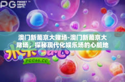 澳门新葡京大赌场-澳门新葡京大赌场，探秘现代化娱乐场的心脏地带-澳门新葡京大赌场