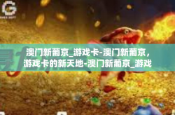 澳门新葡京_游戏卡-澳门新葡京，游戏卡的新天地-澳门新葡京_游戏卡