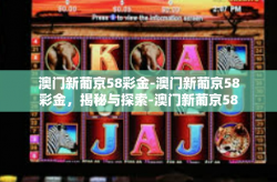 澳门新葡京58彩金-澳门新葡京58彩金，揭秘与探索-澳门新葡京58彩金