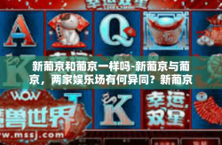 新葡京和葡京一样吗-新葡京与葡京，两家娱乐场有何异同？新葡京和葡京一样吗