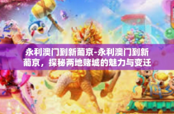 永利澳门到新葡京-永利澳门到新葡京，探秘两地赌城的魅力与变迁-永利澳门到新葡京