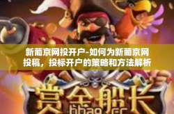 新葡京网投开户-如何为新葡京网投稿，投标开户的策略和方法解析-新葡京网投开户
