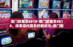 澳门新葡京8818-澳门新葡京8818，探索现代娱乐的新纪元-澳门新葡京8818