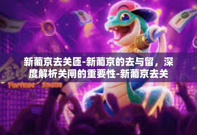 新葡京去关匝-新葡京的去与留，深度解析关闸的重要性-新葡京去关匝