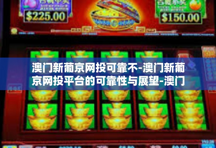 澳门新葡京网投可靠不-澳门新葡京网投平台的可靠性与展望-澳门新葡京网投可靠不