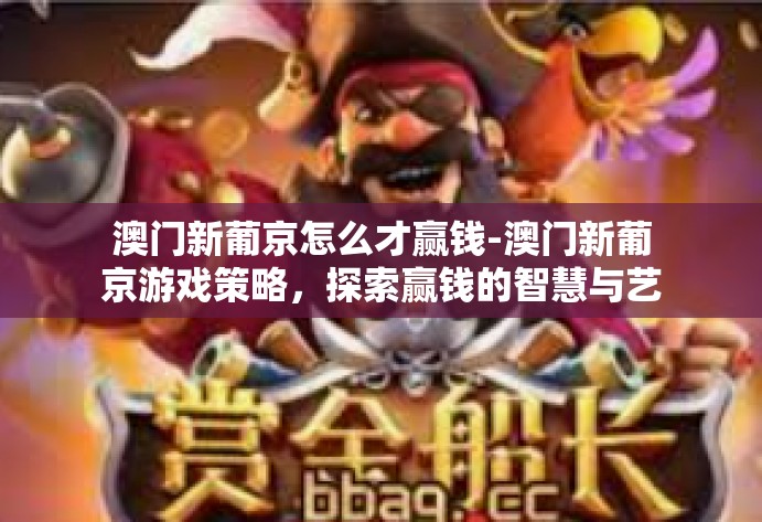 澳门新葡京怎么才赢钱-澳门新葡京游戏策略，探索赢钱的智慧与艺术-澳门新葡京怎么才赢钱